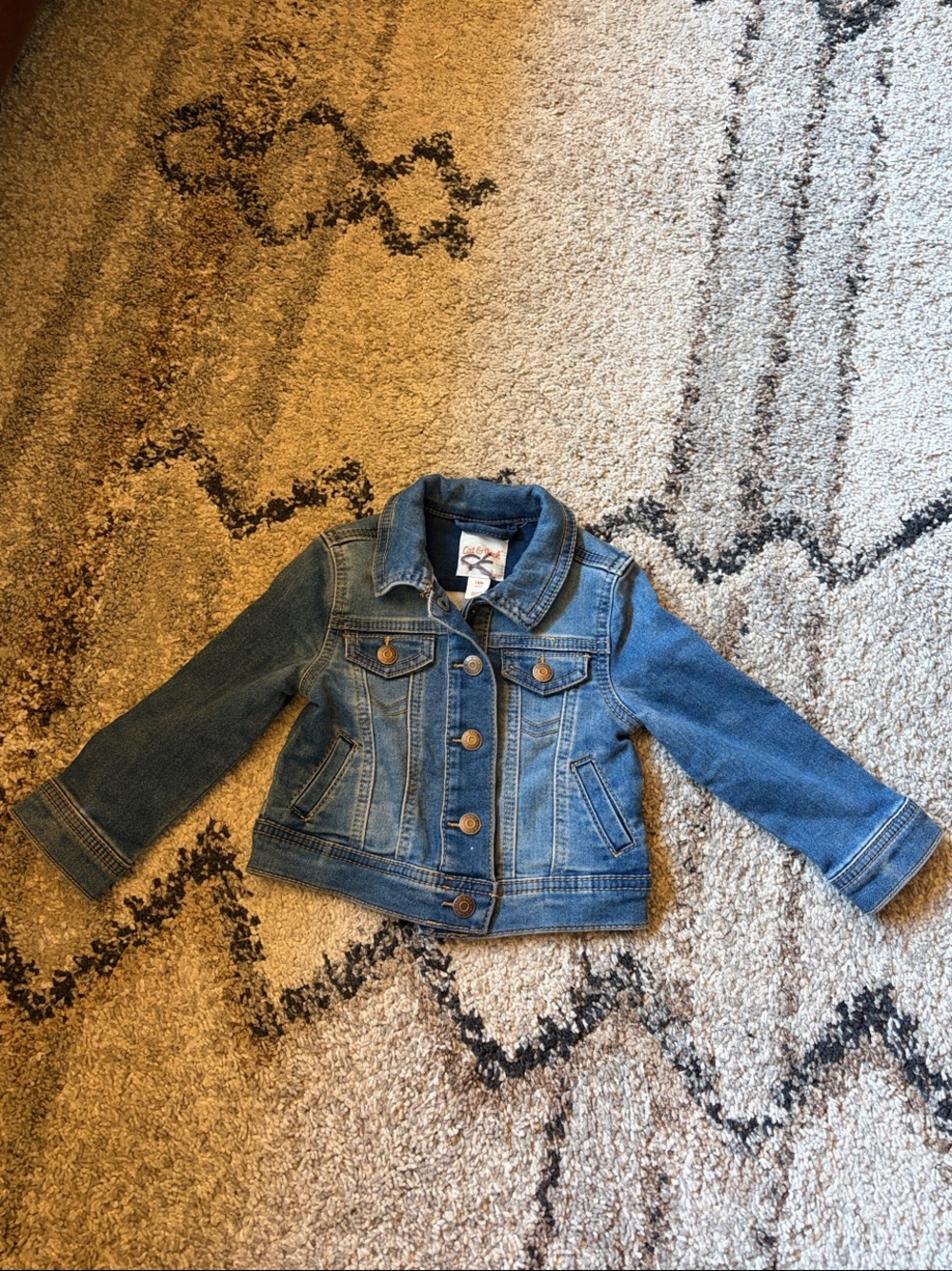 Cat & Jack denim jacket - 12-18m